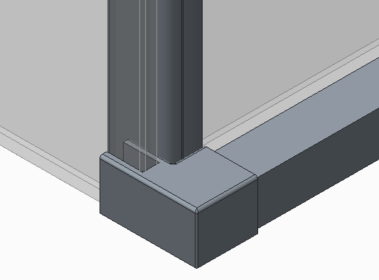 Бічна стінка до кабіни Koer SR SW05-90x200-TR-01 прозоре скло Easy Clean 6мм, хром (KR5407)