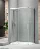 Бічна стінка до кабіни Koer SR SW05-90x200-TR-01 прозоре скло Easy Clean 6мм, хром (KR5407)