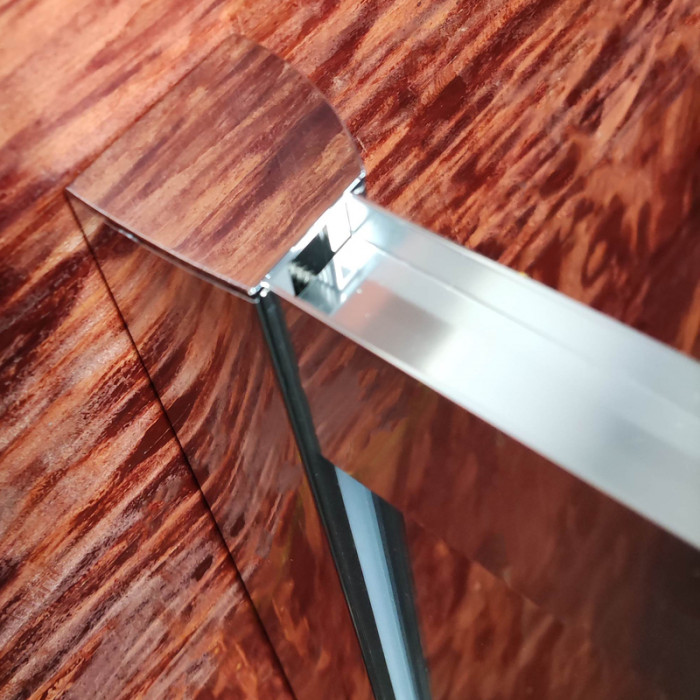 Бічна стінка до кабіни Koer SR SW05-90x200-TR-01 прозоре скло Easy Clean 6мм, хром (KR5407)