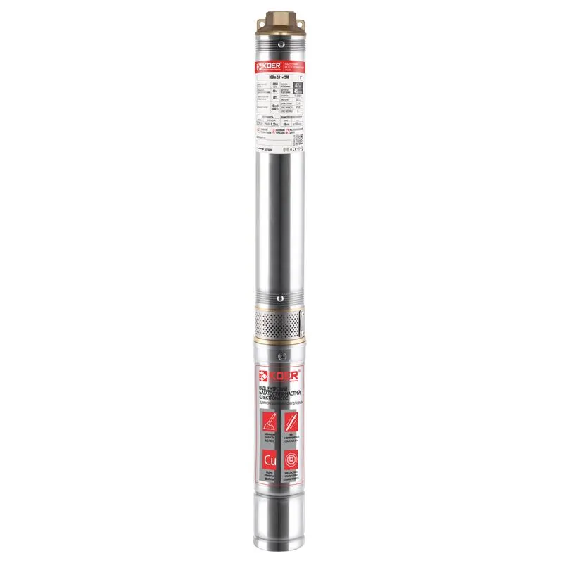 Центробіжний насос Koer 2.5SDM 1.5/31+20M 1" з пультом (KP3163)
