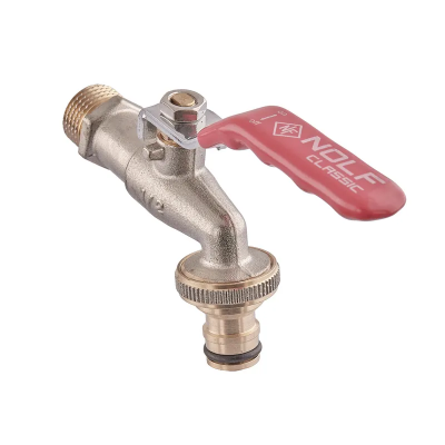 Кран поливу з конектором для швидкого підключення Nolf NFC.241-06 - 1/2&quot; (NF3223)