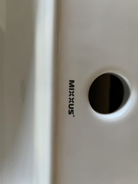 Раковина підвісна MIXXUS PREMIUM DIVERSE-0201 560х390х125mm з отвором під змішувач (MP6510)