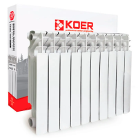 Радіатор секційний KOER 100 Bimetal-500 ROYAL (KR4957) / Ціна за 1 секцію