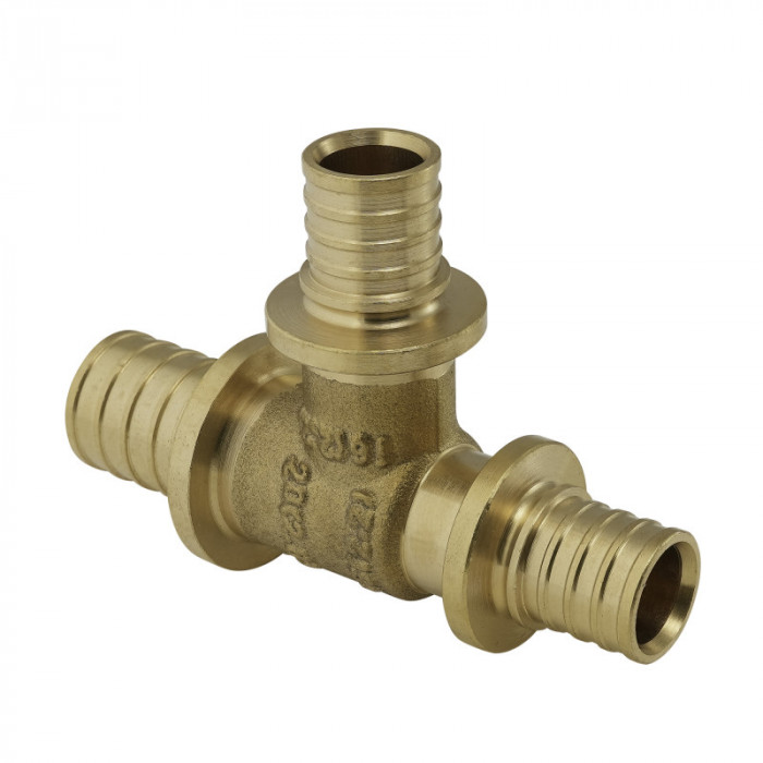 Трійник перехідний Koer KA.T20-16-16 - 20(2.8mm) x 16(2.2mm) x 16(2.2mm) (KR4887)