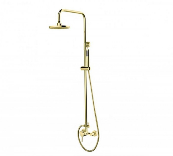 Душова система зовнішнього монтажу DECCO / ILLUSION (золото)