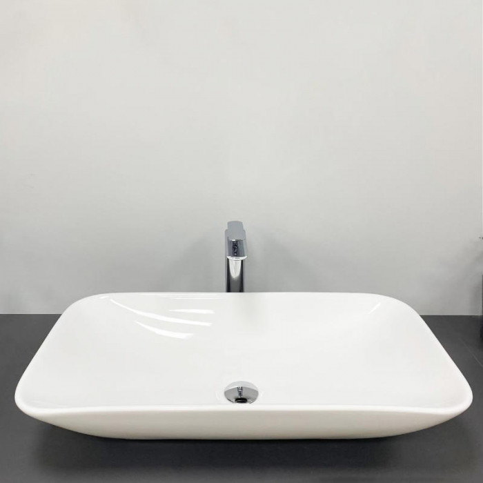 Умивальник (раковина) VBI PINETO WHITE накладний