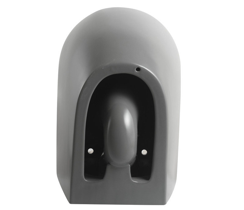 Комплект: Mixxus Premium Ellipse-SET-2101 Gray (в 2 ящ) Унітаз система змиву Tornado 3.0+ Інсталяція Koer KT-0404 + панель KT-0604-07 Gun Gray (MP6668)