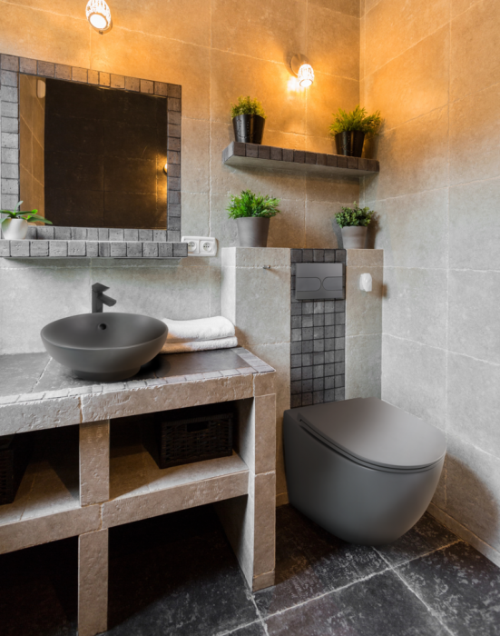 MIXXUS PREMIUM ELLIPSE-SET-2101 GRAY Комплект: Унітаз система змиву TORNADO 3.0+ Інсталяція з панеллю змиву GUN GRAY (MP6668)