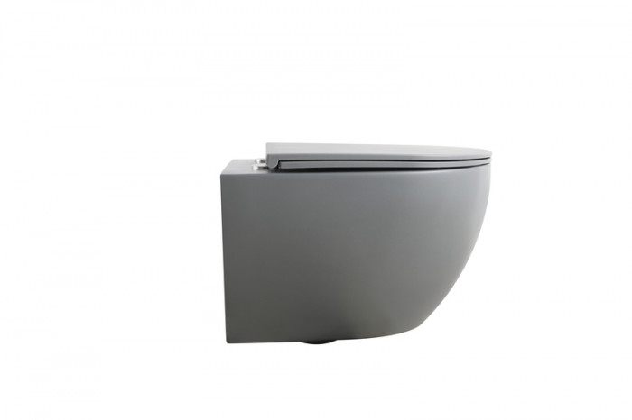 MIXXUS PREMIUM ELLIPSE-SET-2101 GRAY Комплект: Унітаз система змиву TORNADO 3.0+ Інсталяція з панеллю змиву GUN GRAY (MP6668)