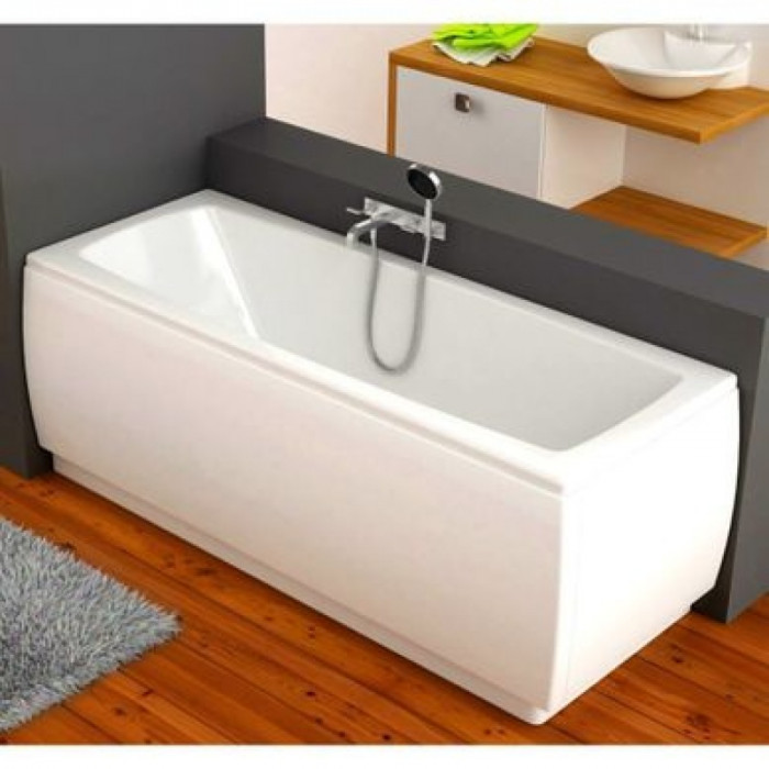Ванна акрилова ROCA Easy в комплекті з ніжками прямокутна 1700x700 мм, біла A248194000