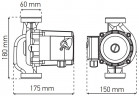 Насос циркуляційний відцентр. Koer KP.GRS-32 / 8-180 (KP0252)