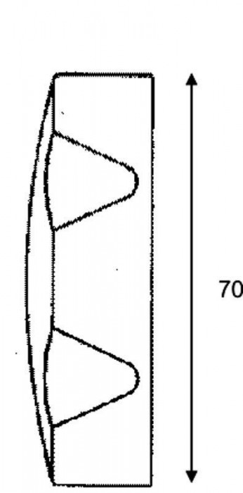 Перемикач до сифона-автомата для ванни P-CPBRASSKNOB