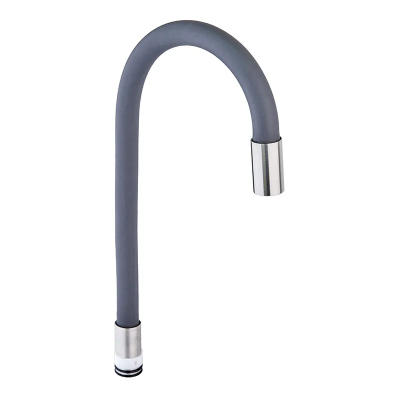 Вилив для змішувача гнучкий Mixxus SPO-06.SUS Refl.Black (MI6066)