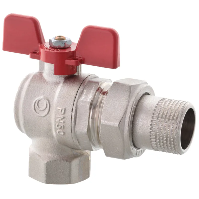 Кран з американкою Roho R106-050 - 1/2&quot; кутовий (RO0089)