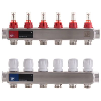Колекторний блок з расxодомерамі Europroduct EP.S1110-06 1 &quot;x6 (EP4982)