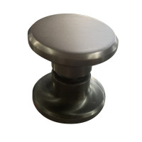 Двері у нішу розсувні KOER SR SD06-140x220-TR-07 прозоре скло EASY CLEAN 8мм графіт (KR5369)