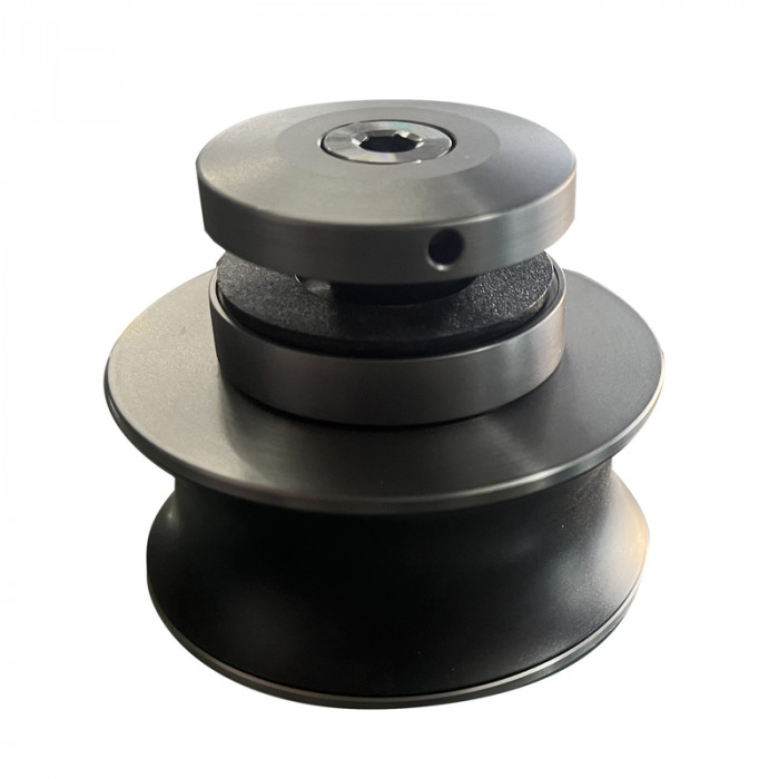 Двері в нішу Koer SR SD06-140x220-TR-07 прозоре скло Easy Clean 8мм, графіт (KR5369)