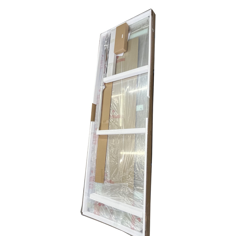 Двері в нішу Koer SR SD06-140x220-TR-07 прозоре скло Easy Clean 8мм, графіт (KR5369)