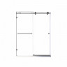 Двері в нішу Koer SR SD06-140x220-TR-07 прозоре скло Easy Clean 8мм, графіт (KR5369)