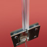 Бічна стінка до кабіни Koer SR SW04-90x200-TR-01 прозоре скло Easy Clean 10мм, хром (KR5390)