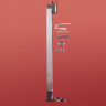 Бічна стінка до кабіни Koer SR SW04-90x200-TR-01 прозоре скло Easy Clean 10мм, хром (KR5390)