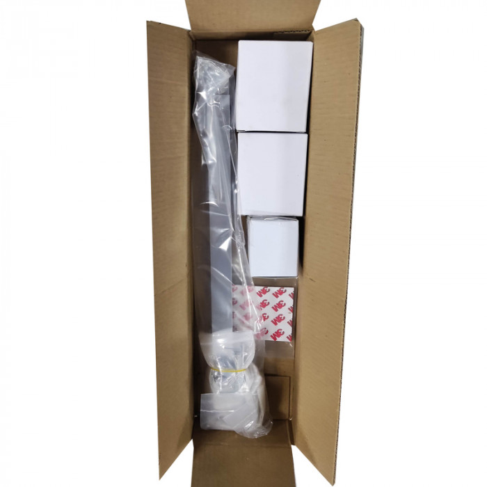 Бічна стінка до кабіни Koer SR SW04-90x200-TR-01 прозоре скло Easy Clean 10мм, хром (KR5390)