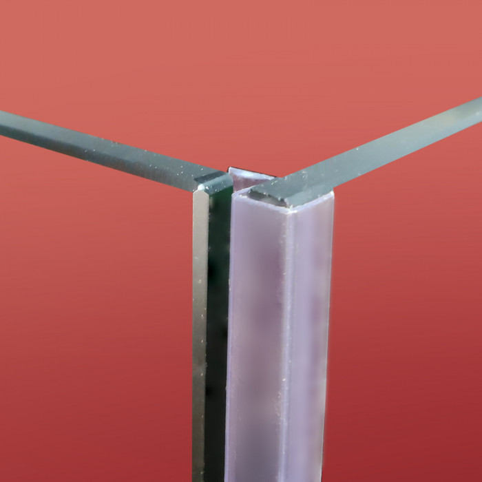 Бічна стінка до кабіни Koer SR SW04-90x200-TR-01 прозоре скло Easy Clean 10мм, хром (KR5390)