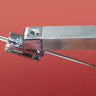 Бічна стінка до кабіни Koer SR SW04-90x200-TR-01 прозоре скло Easy Clean 10мм, хром (KR5390)