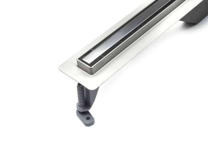 Лінійний душовий трап Virgo Slim 80