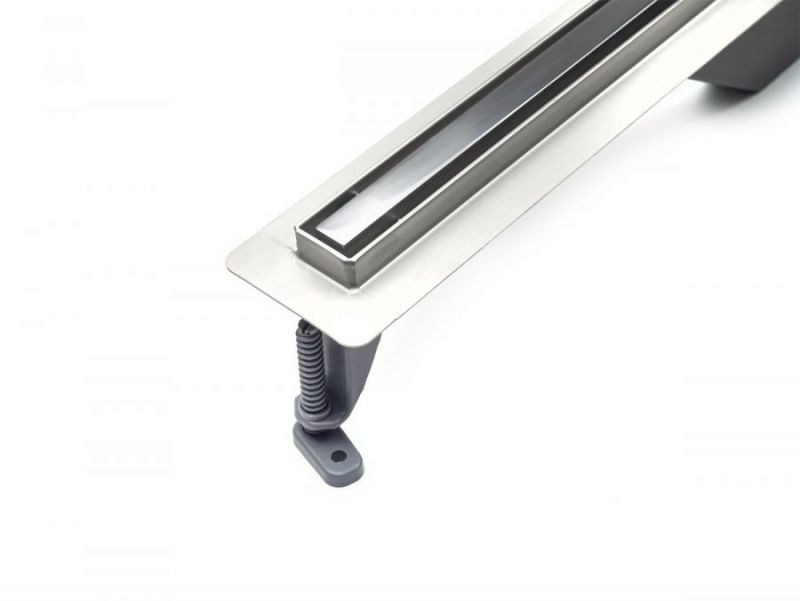 Лінійний душовий трап Virgo Slim 80