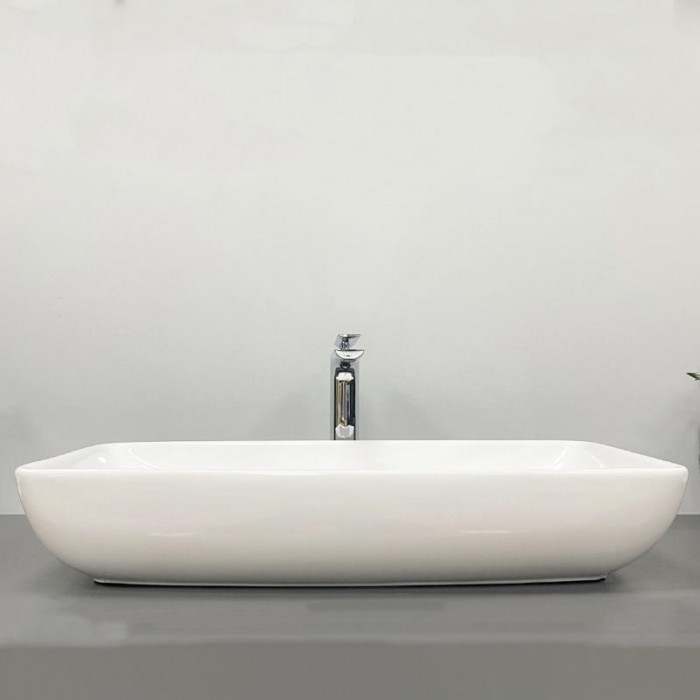 Умивальник (раковина) VBI SILVI 70 WHITE накладний