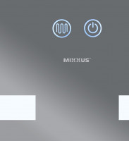 Дзеркало MIXXUS HARD MR07-50x80 з LED Touch, Anti-fog, димером, рег. яскравості (MX9992)