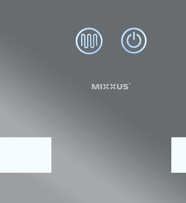 Дзеркало Mixxus HARD MR07-50x80 з Led Touch, Anti-fog, димером, регулятором яскравості (MX9992)