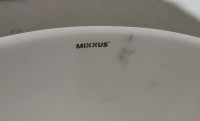Раковина накладна MIXXUS PREMIUM ELLIPSE-0108 MARBLE 400х330х145mm (MP6526)