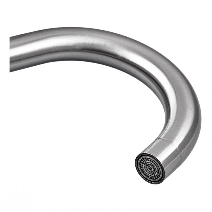 Змішувач для умивальника Armata SUS-001-C з нерж. сталі  (CH6478)