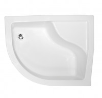 Піддон півкруглий MAXI 100x80х24/35 P + ноги