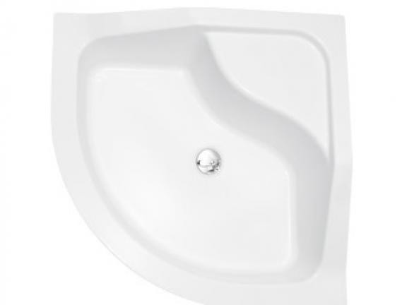 Піддон півкруглий OLIVER 90Х90Х21/28 II + ноги