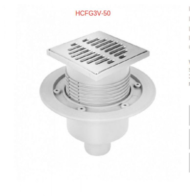 Злив у підлогу з клапаном 50 мм. HCFG3V-50