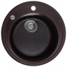 Мийка кухонна Zerix ZS-510R-12 Коричнева (ZX4536)