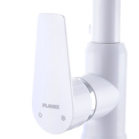 Змішувач для кухні Plamix Mario-017 White (з підведенням) (PM0608)