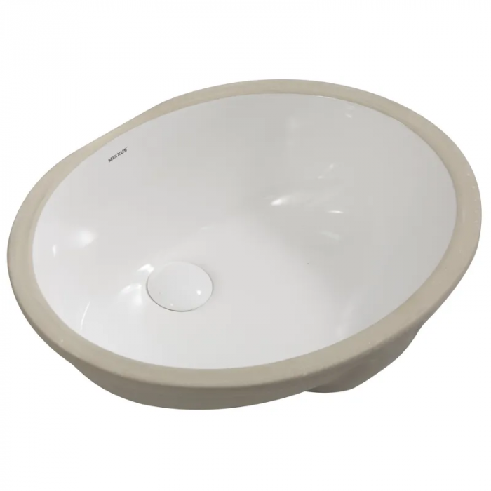 Раковина врізна під стільницю MIXXUS PREMIUM TOPPER-1701 495х405х205mm з переливом (MP6568)