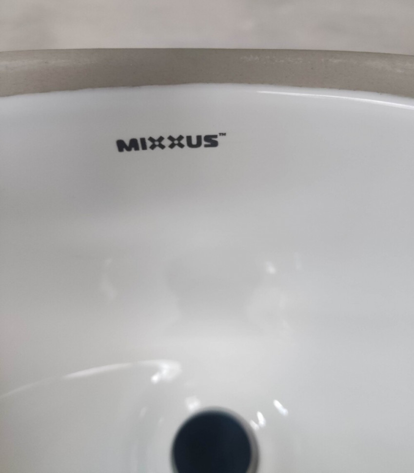 Раковина врізна під стільницю MIXXUS PREMIUM TOPPER-1701 495х405х205mm з переливом (MP6568)