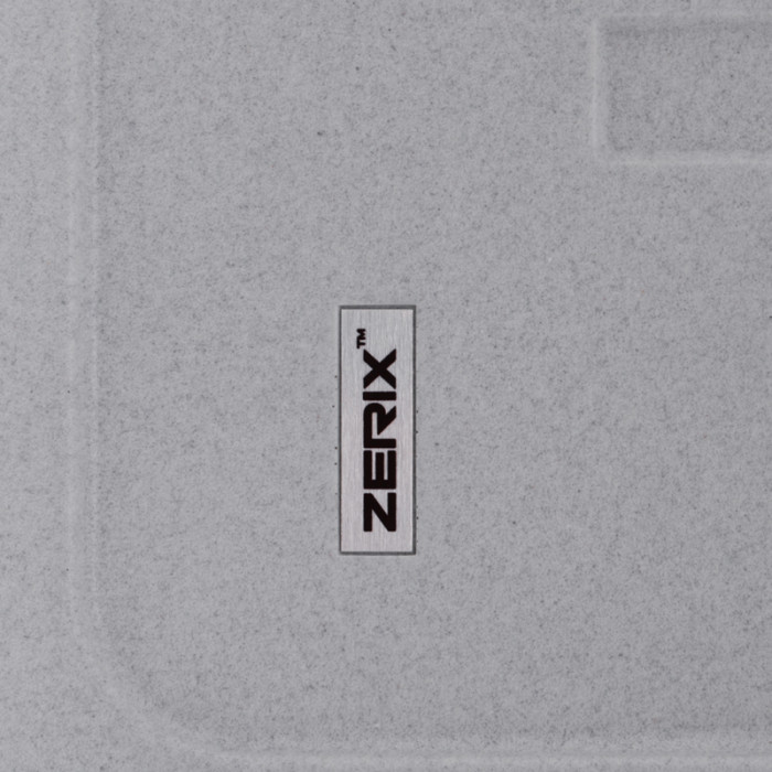 Мийка кухонна Zerix ZS-6243S-09 Сіра (ZX4575)