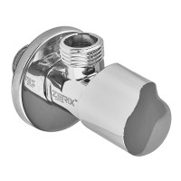 Кран для підключення сантехприладів ZERIX BAV-01-1/2x1/2 (Колір хром) (ZX5097)