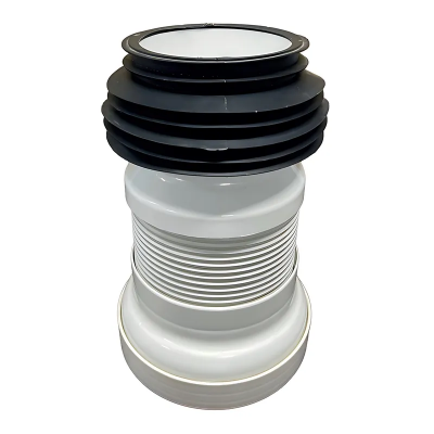 Гофротруба унітазна армована Mixxus GA-01-A 440 мм для чавунної каналізації d 110 мм (MI8178)