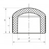 Заглушка поліпропіленова 110 PPR Koer K0233.PRO (KP2598)