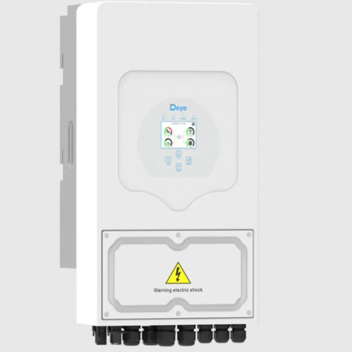 Інвертор гібридний Deye SUN-6K-SG03LP1-EU (6 кВт, 1 фаза, 2 МРРТ, LV)