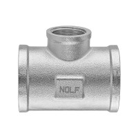 Трійник редукційний Nolf NFC.T080608F-N-3/4"Fх1/2"Fх3/4"F нікельований (NF3094)