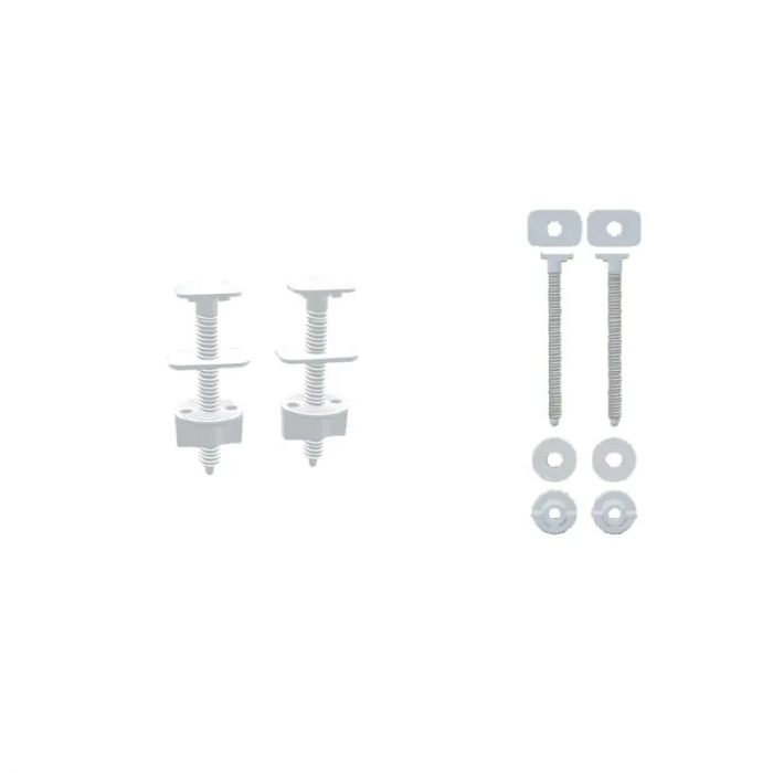 Набір для кріплення сидіння/кришки унітазу Zerix NKTS-02 (ZX5595)