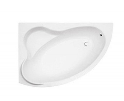 Ванна акрилова ADA 140х90 ліва: без обудови і ніг / з отворами під ручки